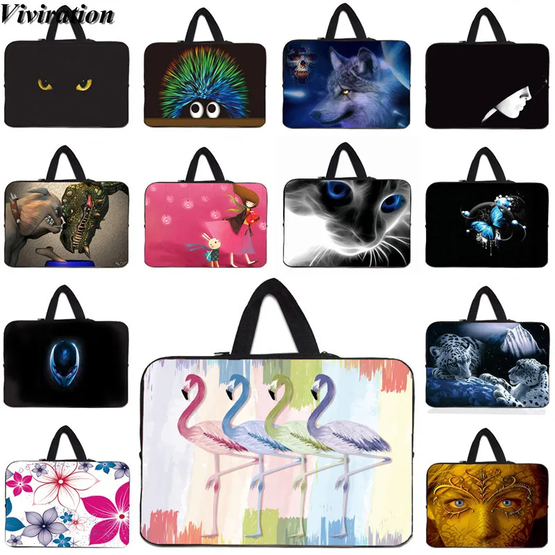 Cheap Laptop Bag 12 14 10.1 Tablet Zipper Inner Housings Bag For iPad Chuwi Hi10 Samsung Lenovo Xiaomi 15 17 13 Notebook Case