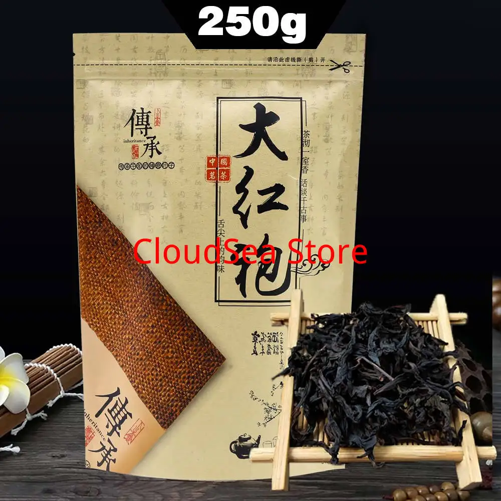 

250g Shuixian Big Red Robe Tea Wuyi Big Red Robe Oolong Big Red Robe Kraft Paper Bag