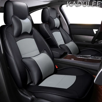

KADULEE Custom Leather car seat covers For JAC S2 S3 S5 RS M2 A30 A13 M3 M5 iEV6S T6 M4 A60 iEV S7 iEV7S Automobiles Seat Cover