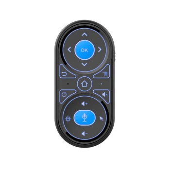 

G11 Mini IR Remote Control Air Mouse Google Voice Microphone RGB Backlit Gyro Sensor Voice Learning 2.4G Wireless USB Receiver