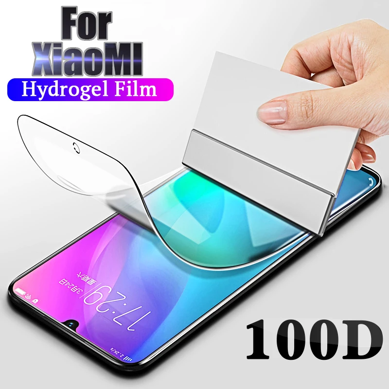 glass cover mobile Hydrogel Film For Samsung Note 9 8 S9 S8 Plus S7 S6 Edge Protective Glas Screen Protector On Galaxy Not 8s 9s 7s S 9 8 7 6 Film best phone screen protector