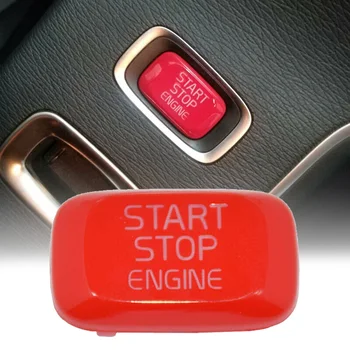

Cover Start Button Sticker For Volvo V40 V60 S60 XC60 S80 v50 XC70 Red Decorative Panel