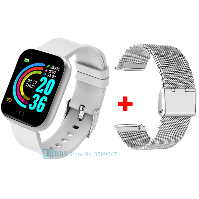 Ladies Sport Bracelet Smart Watch Women Smartwatch Men Smartband Android IOS Waterproof Fitness Tracker Smart Clock Mens
