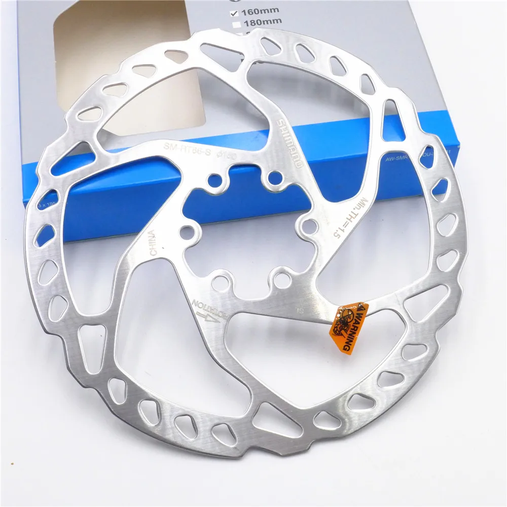 Shimano-SLX SM-RT66自転車ディスクブレーキローター,6ボルト