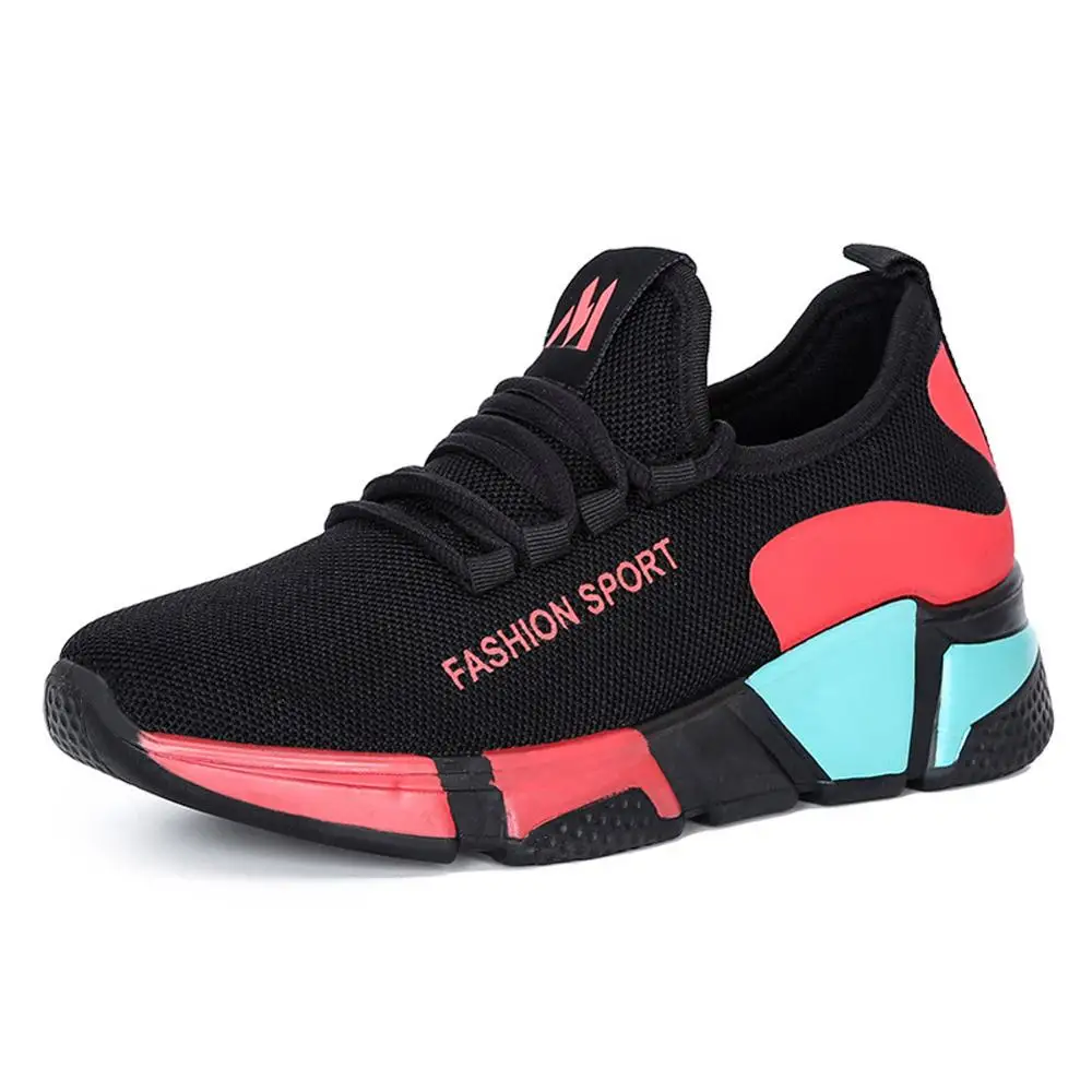 New Women's Mesh Breathable Shoes Soft Bottom Fashion Colorful Shoes Non-slip Shoes Running Casual Sports Women's Shoes