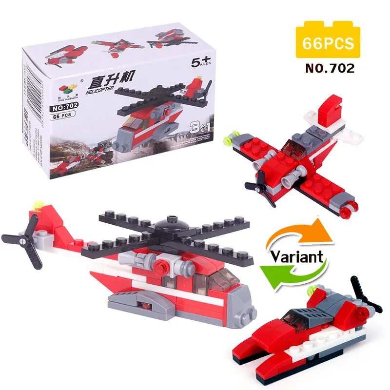 Original Mini Transportation Assembled Models Blocks Car Compatible small building block City Police Plane Bricks Toys Kid Gift