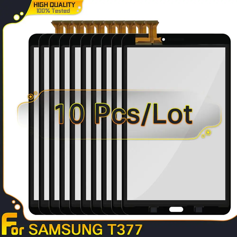 10 шт./лот сенсорный экран для Samsung Galaxy Tab 8 0 T3777 T377 T375 ЖК-дисплея с сенсорным экраном