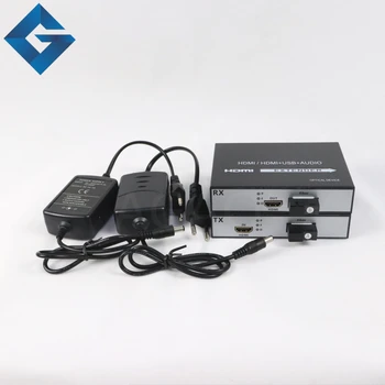 

New a pair of HDMI Optical Transceiver,1080P HDMI Extender(HDMI+USB+AUDIO) with KVM,Fiber optic converter