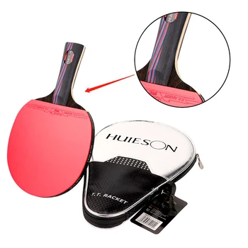 

Carbon Fiber Table tennis bat Composite 9.8 Training Level Portable Useful