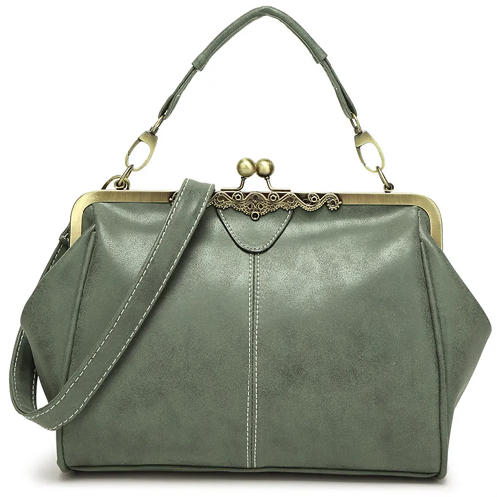

2019 Spring And Summer New Style WOMEN'S Bag Hand Shoulder Cross-body WOMEN'S Bag Nubuck Leather jia zi bao England Retro Messen