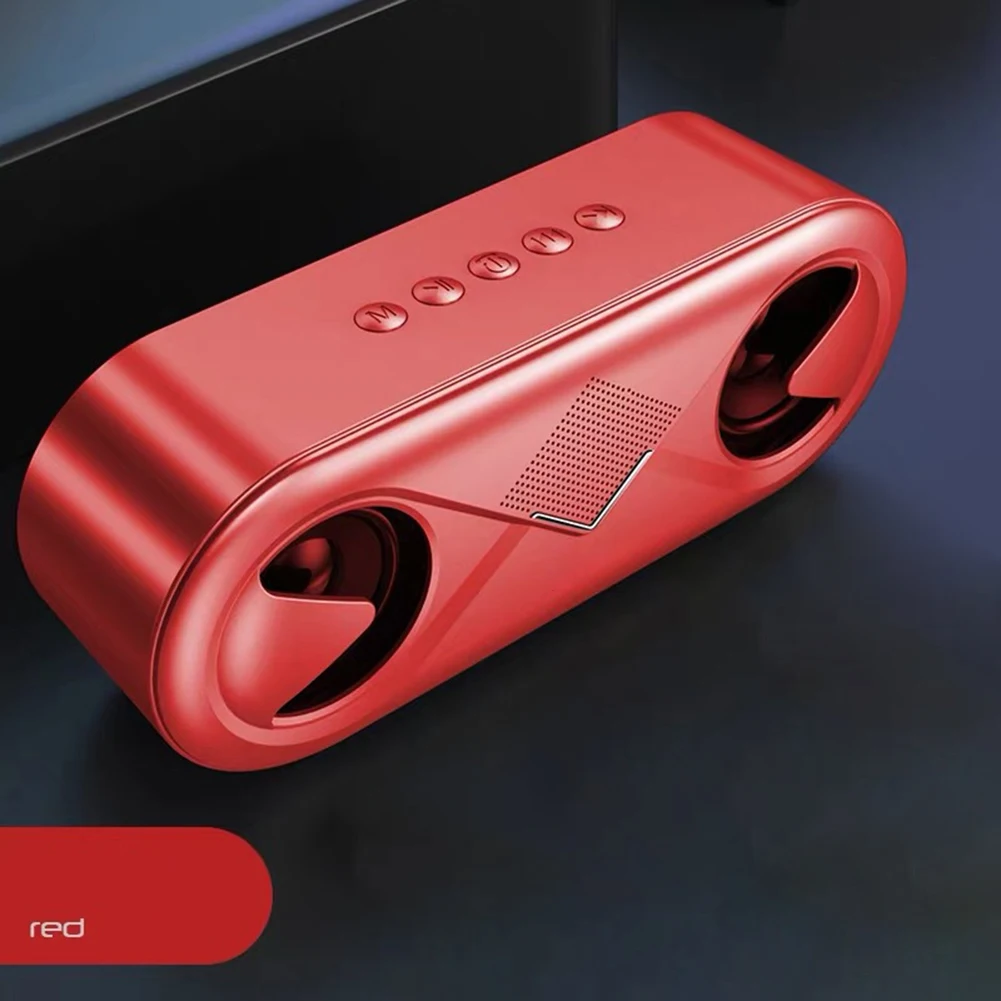 Портативный Bluetooth динамик V5.0 беспроводной супер бас домашний открытый динамик s с хорошим звуковым эффектом и богатым светодиодный мигающий свет