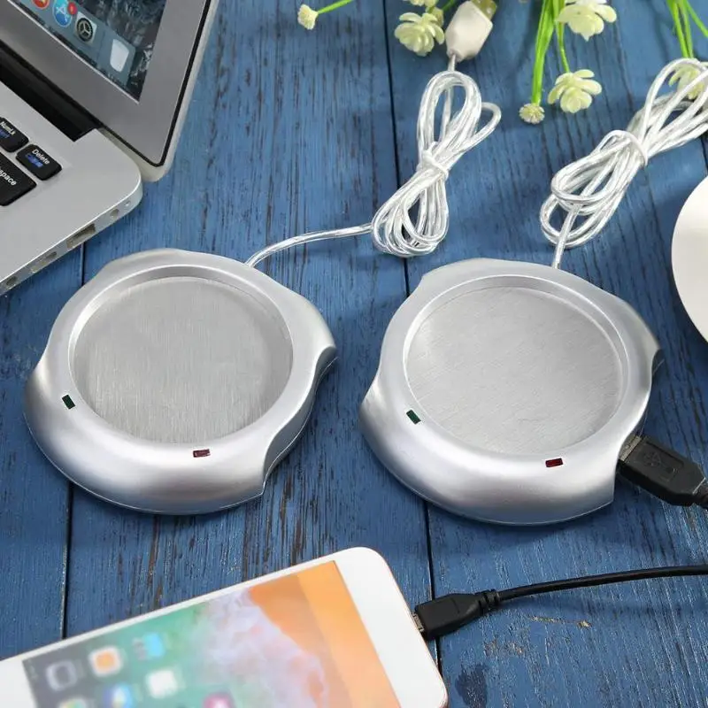 USB электрическая изоляция чашки коврик-грелка постоянная температура Подставка под кружку коврик