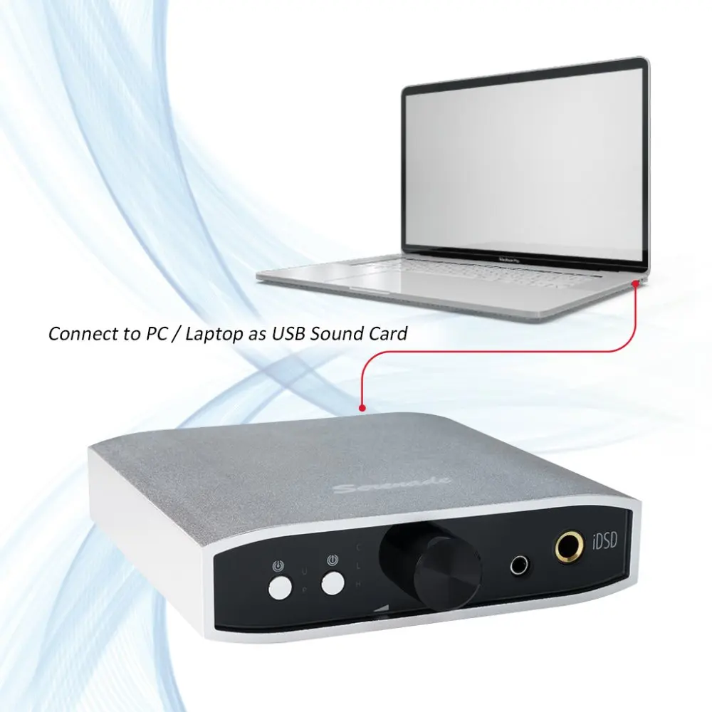 Цифро аналоговый конвертер (DAC) TempoTec Serene iDSD USB DAC и усилитель для наушников ПК/iOS