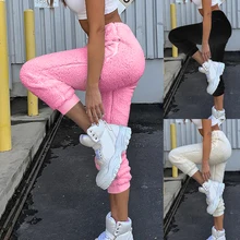 Vertvie женские штаны для бега Осень Зима теплые женские повседневные брюки спортивные штаны однотонные леггинсы для фитнеса спортивные штаны для бега