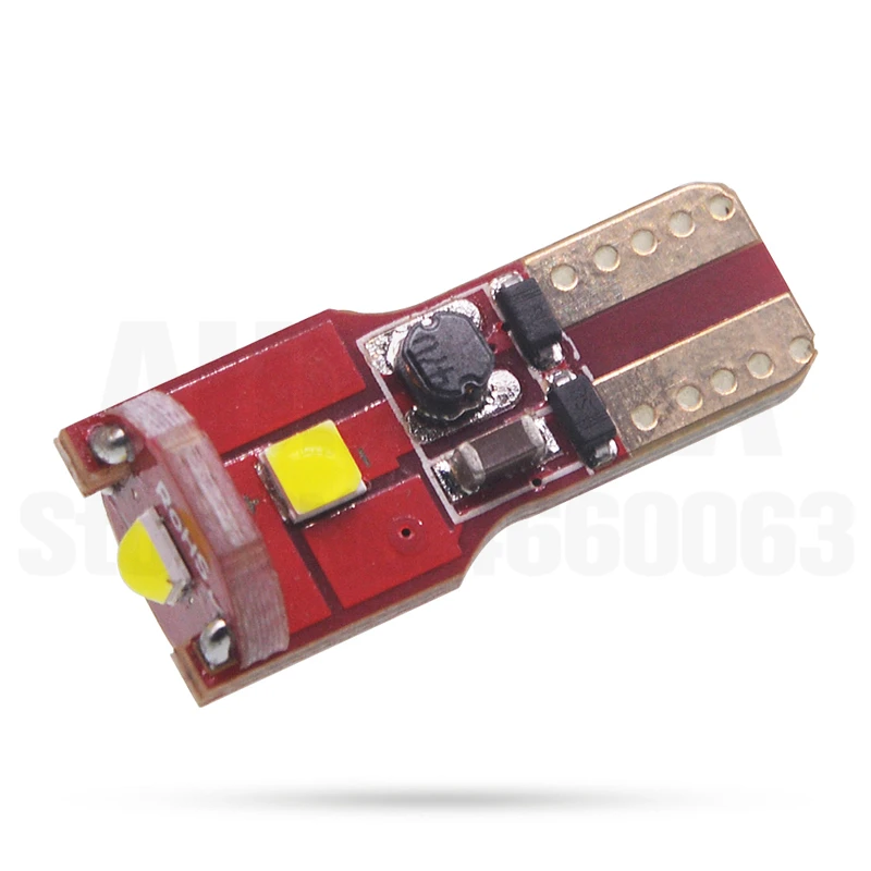 100 шт. T10 светодиодный светильник для автомобиля s 168 W5W 3 светодиодный 3030 SMD автоматический поворотный боковой светильник номерного знака габаритная лампа 9-20 в IC