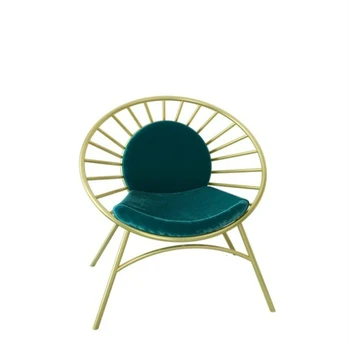 

Nordic Single Sofa Chair Personality Modern Simple Leisure Chair Light Luxury Living Room Single Chair Net Red Balcony Ins Chair