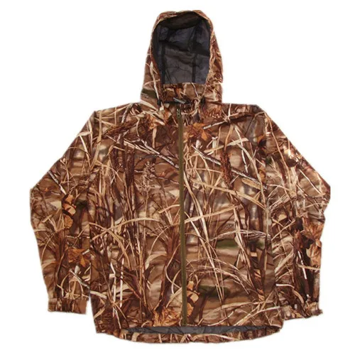 Зимняя охотничья одежда Reed Camouflage с увядшими листьями Осенняя сохраняющая тепло водонепроницаемая куртка и брюки комплект для фотосъемки костюм для наблюдения за птицами