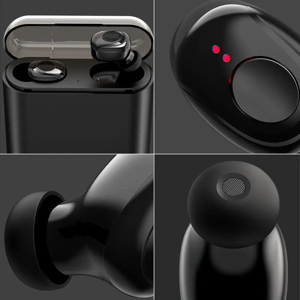 X18 Bluetooth 5 0 TWS Wireless Earphones Mini Earbuds Charging 8D Stereo Sound Headphones for Iphone Xiaomi Huawei Smartphone