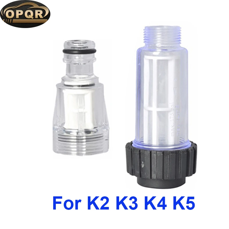 

OPRQ For Karcher K2 K3 K4 K5 K6 KSeries high Pressur Cleaner Connection Fitting Car Washing Machine Water Filter Connection hose