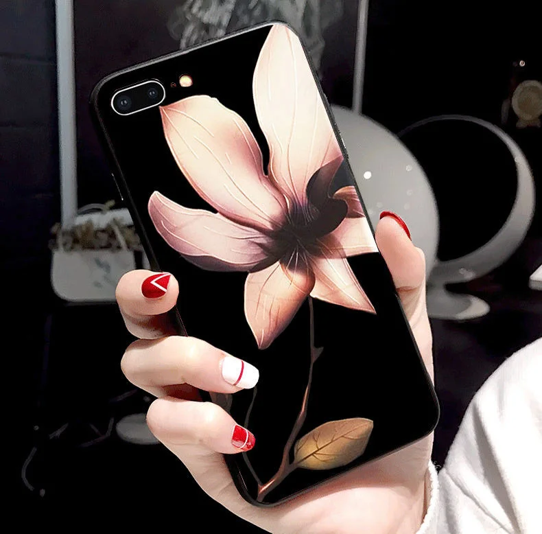Cute Relief Soft Silicone Back Cover Case - Stylish and Protective Phone Case