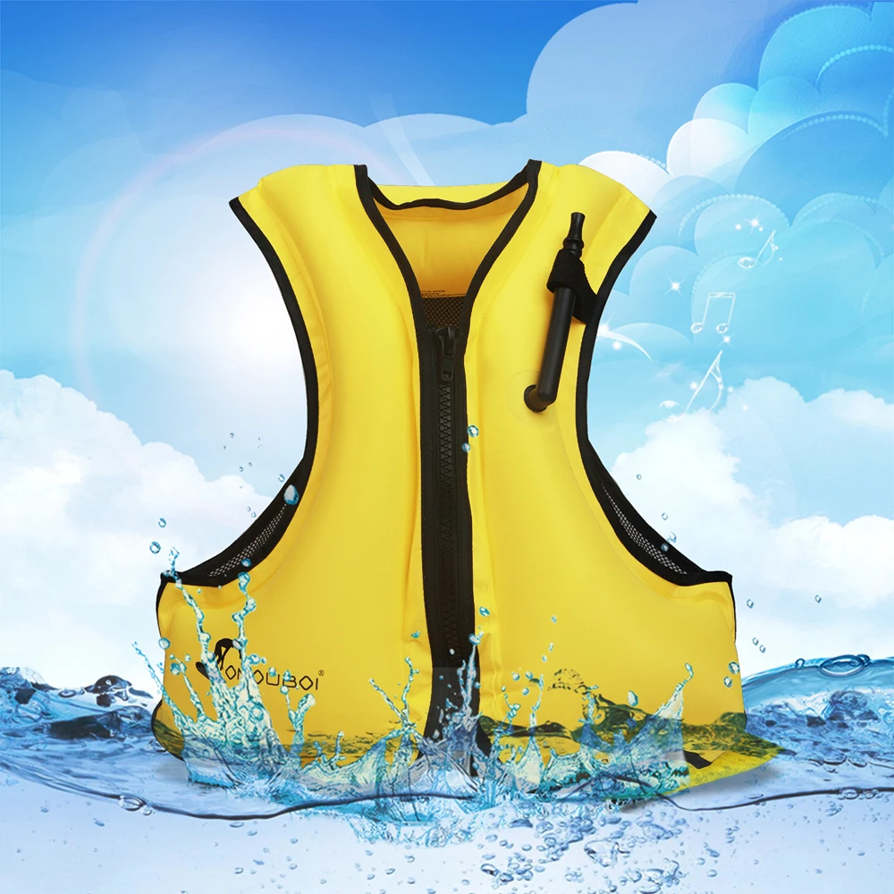 Взрослый надувной плавательный жизнь спасательный жилет куртка подводное плавание плавающий серфинг водная безопасность Спорт спасательные куртки