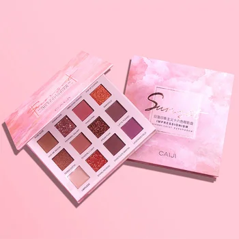 

16 Color Shimmer Eye Shadow Powder Luxury Waterproof Long Lasting Glitter Matte Eyeshadow Pallete Makeup Pigment Cosmetics