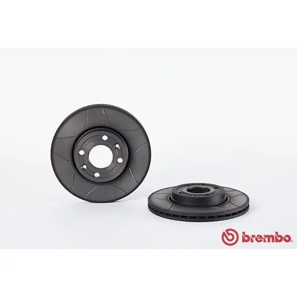 Диск тормозной передний с насечками\ Nissan Micra 1.0-1.5DCi 03