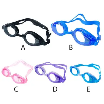 

Adult Kid Swimming Goggles No Leaking Anti Fog Waterproof UV Protection Adjustable Rubber Band Optical Glasses With Portable Bag