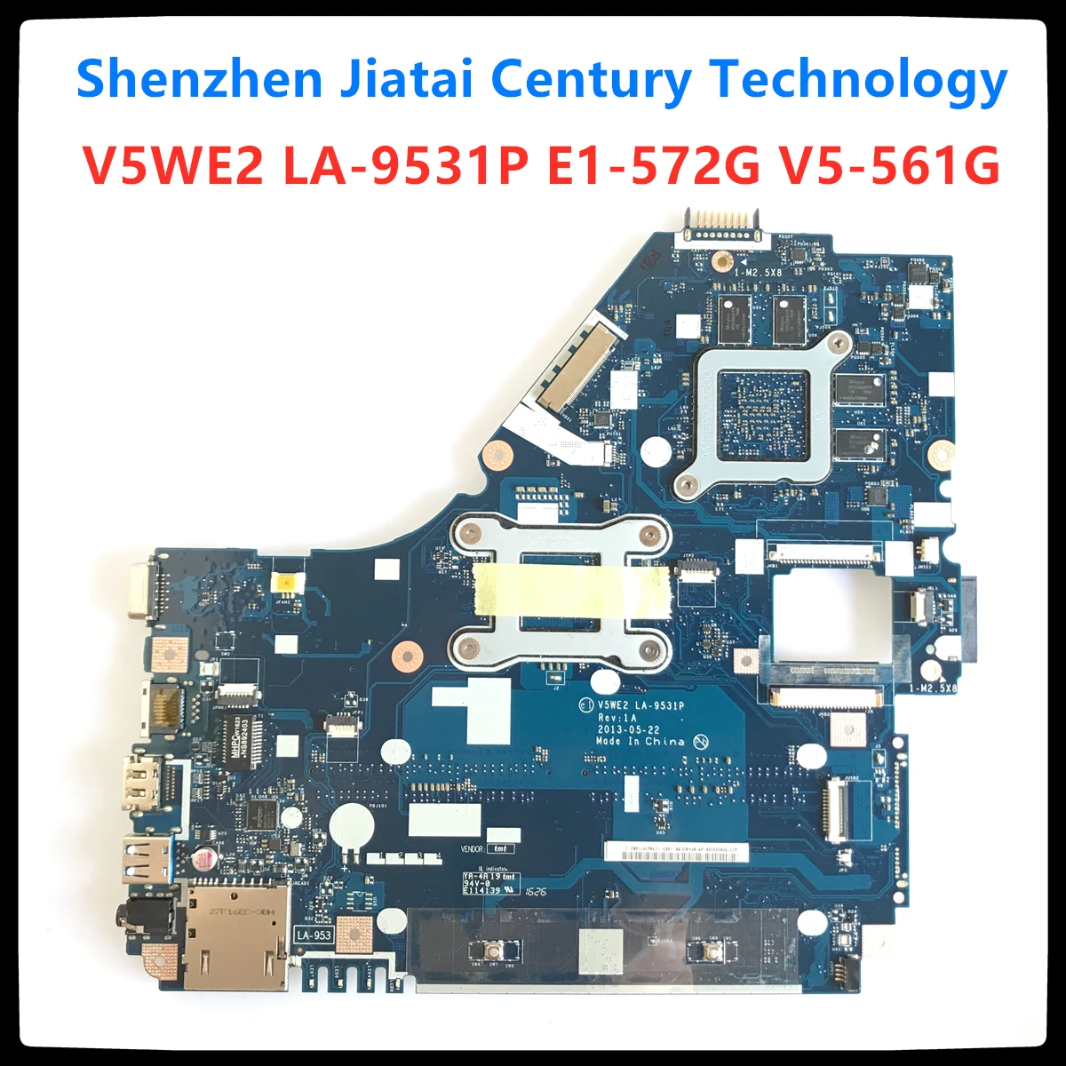 NBV9E11001 NB. V9E11.001 V5WE2 LA-9531P для ACER E1-572 E1-572G V5-561G ноутбук материнская плата Процессор i3 4010U/4030U проверено