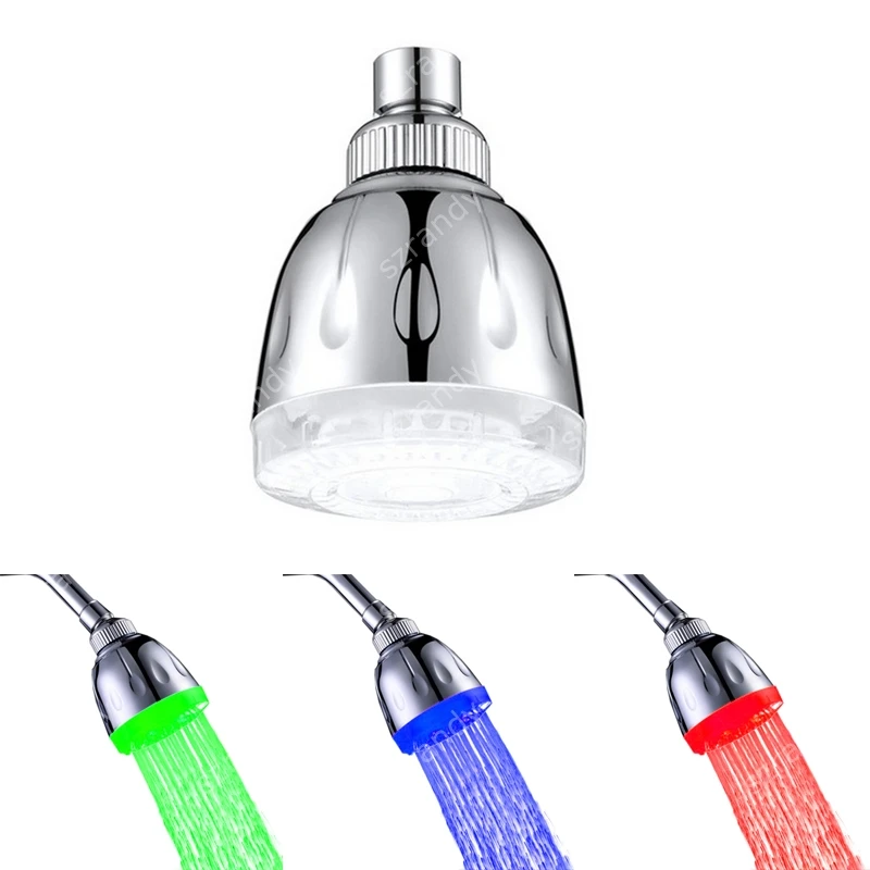 

Hot Selling and High Quality Light Shower Head with Automatic Color Sprinkler