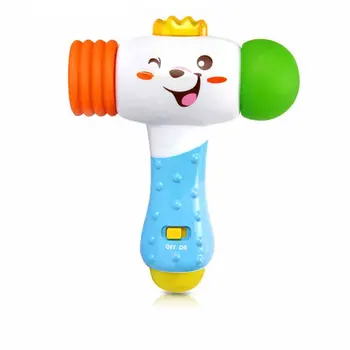 

Explore Electronic Hammer Music Lighting Exercise Beat Baby Enlightenment Infant Early Teaching Aid Toys