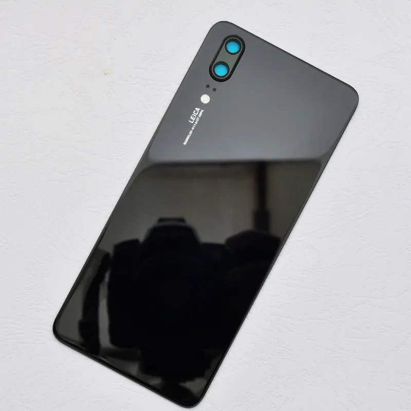 Для huawei P20 стеклянный задний корпус крышка батареи задняя крышка чехол P20 стеклянная сменная панель Корпус с логотипом+ объектив камеры