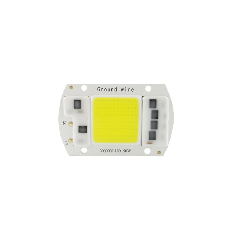 2 шт./лот COB лампы Чип 15 Вт 20 30 50 220V вход Smart IC драйвера пригодный для DIY LED прожектор