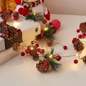 

Red Berry 2M 20LED String Light Fairy Light Romantic Lighting Christmas Tree Decor Decorationlight Beautiful Super Warm