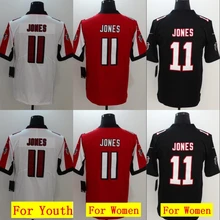 Все сшитые мужские wo Мужские Молодежные Детские th Atlanta Julio Jones 11 Джерси
