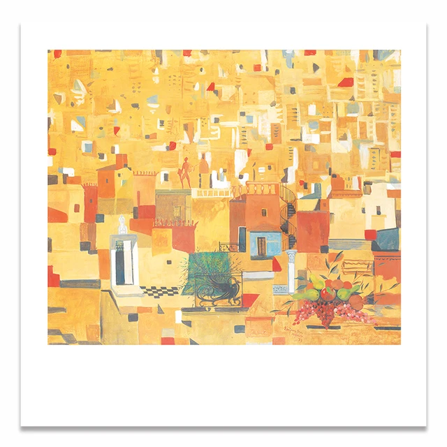 NHDARC Canvas Giclee Print Poster Painting Scenery Landscape Wall Pictures Art for Living Room Home Decor Square ARC00897 f