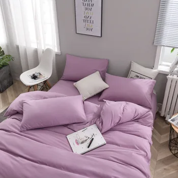 

Soft Comfortable 4Pcs Set Nordic Super Dorm Bedding Single Quilt Cover Bed Sheet Pillowcase Student Home Textile Set