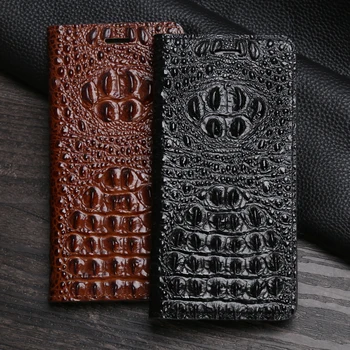 

Leather Flip Phone Case For Lenovo A5 A536 A606 K5 Play K5s K6 Note Z2 Z5 Z5s Z6 Pro S5 S850 C2 P1 P2 Crocodile Head Wallet Bag