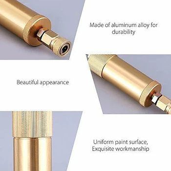 

High Pressure PCP Hand Pump Air Filter Water-Oil Sparator Quick Connect 30Mpa Oil-Water Separators Compressed Air Treatment
