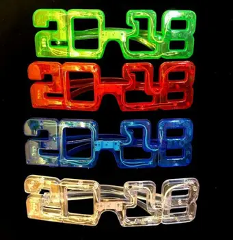 

LED glow glasses 2018 Flash glasses Toy dance Light Up Led flashing glasses Halloween Christmas Birthday Party Eyewear