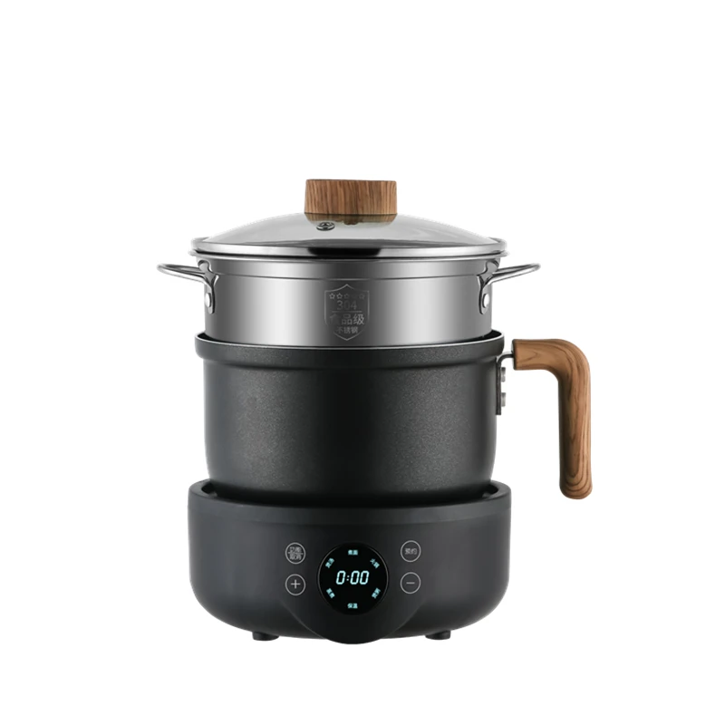 

Rice Cooker Soup Cooking Rice Dual-Use Rice Cooker with Steamer Steaming and Frying All-in-One Pot Small Household Appliances