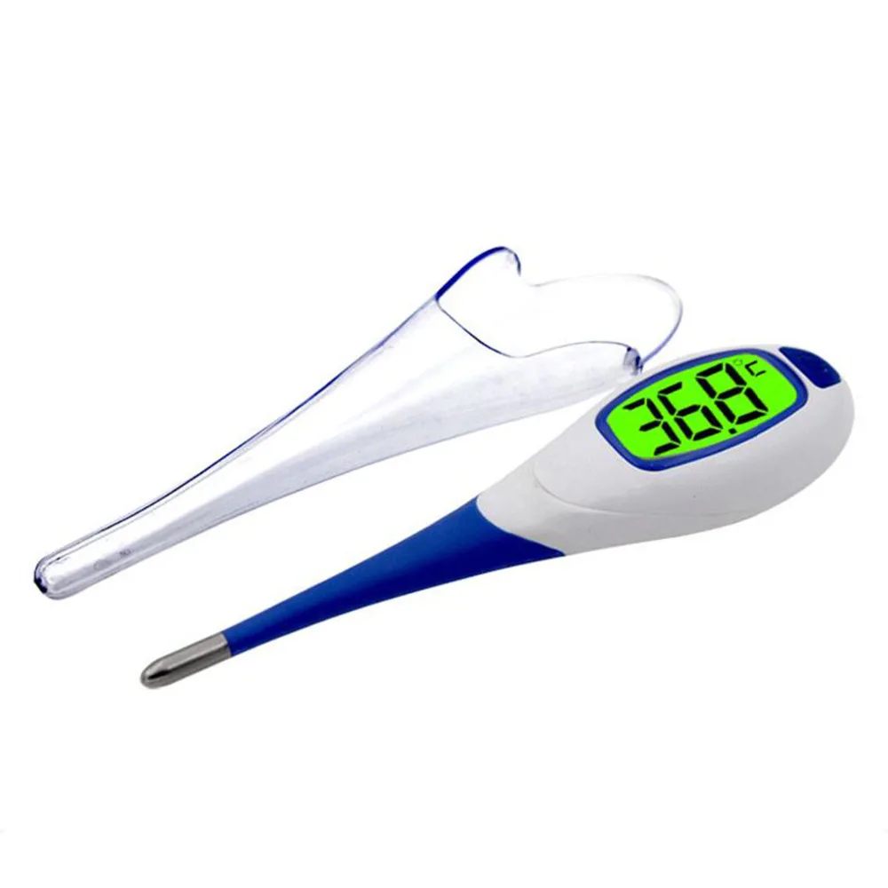 Электронный цифровой измерительный водонепроницаемый инструмент для ухода за ребенком для взрослых температура тела ЖК-термометр с оповещением о жар