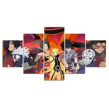 

5 piece canvas wall art posters and prints canvas Anime wall posters living room home decor