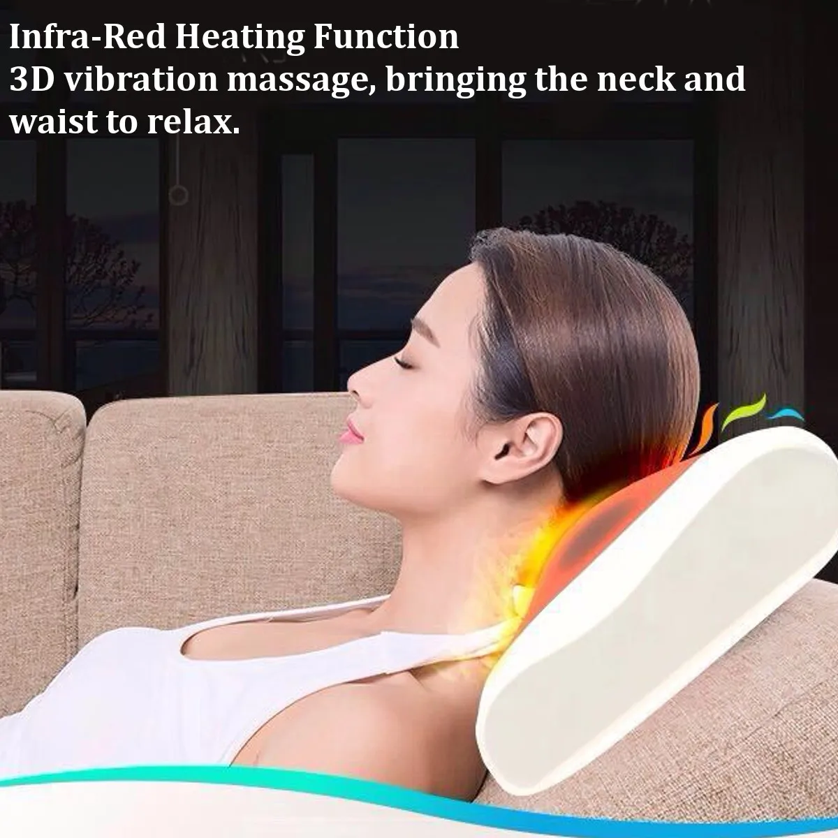 Ombro para trás do Corpo de Aquecimento Dispositivo de Massagem Nova Pescoço Infravermelho Massagem Elétrica Travesseiro Cervical Shiatsu Saudável Relaxamento 2020 9 Online shopping