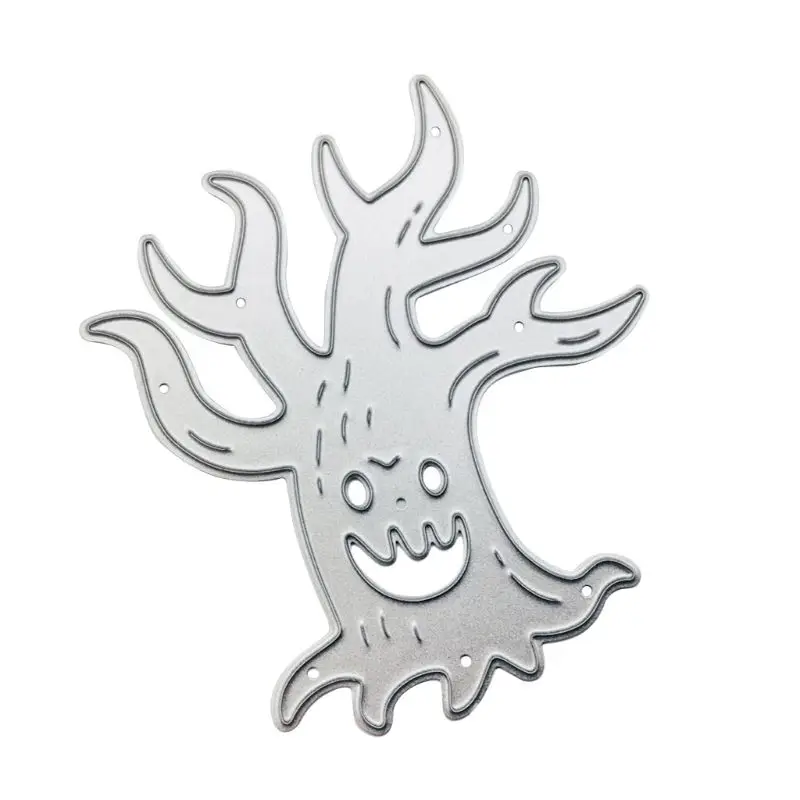 

Halloween Tree Metal Cutting Dies Stencil DIY Scrapbooking Album Stamp Paper Card Embossing Craft Decor
