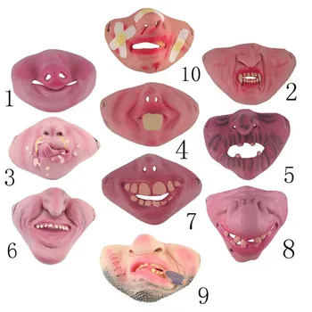 

New Rubber Animal Mask latex Pet Face Mask Party Dance Funny Halloween Masquerade Mask Party Props*