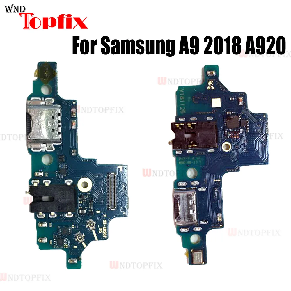 

For Samsung Galaxy A9 2018 Charging Port Flex Cable Replacement A9200 USB Dock Charger Flex Cable For Samsung a920 Charging Port