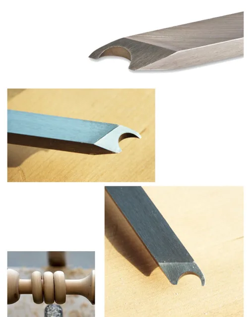 Set Sgorbie Per Tornio Legno HSS - 1/4, 3/8 E 1/2 Pollici Per Lavorazione Del Legno - Foto 2