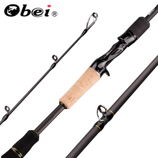 $US $13.34 OBEI ELF 1.68 2.1 2.4 casting spinning fishing rod travel vara de pesca street boat lure two tips 5