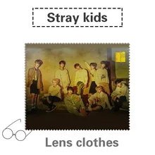 Kpop бродячая детский альбом для фотографий объектив одежда для очистки экрана очки для экрана мобильного телефона, очки ткань kpop расходные материалы